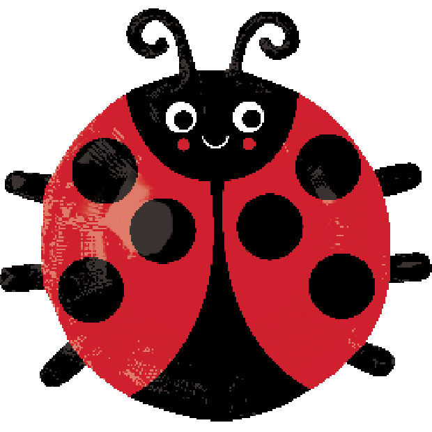 (image for) Junior Happy Lady Bug Foil - Click Image to Close
