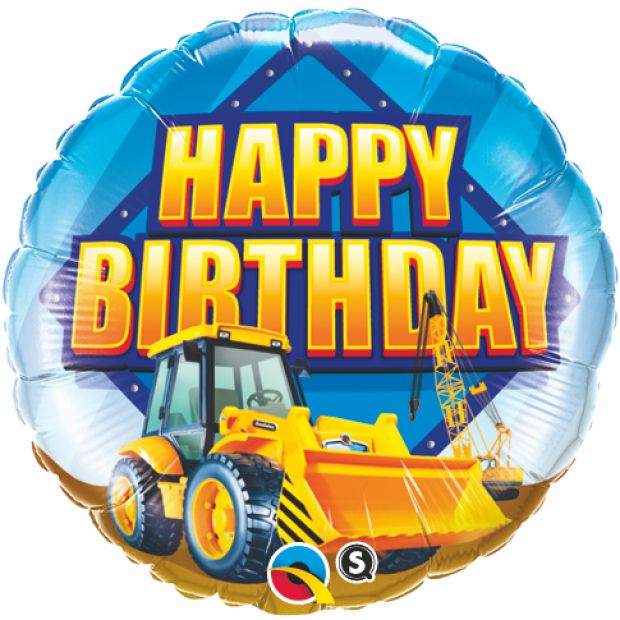 (image for) Birthday Construction Zone Foil - Click Image to Close