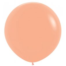 (image for) Round Latex ~ Pastel Peach (Float time 48 hrs)