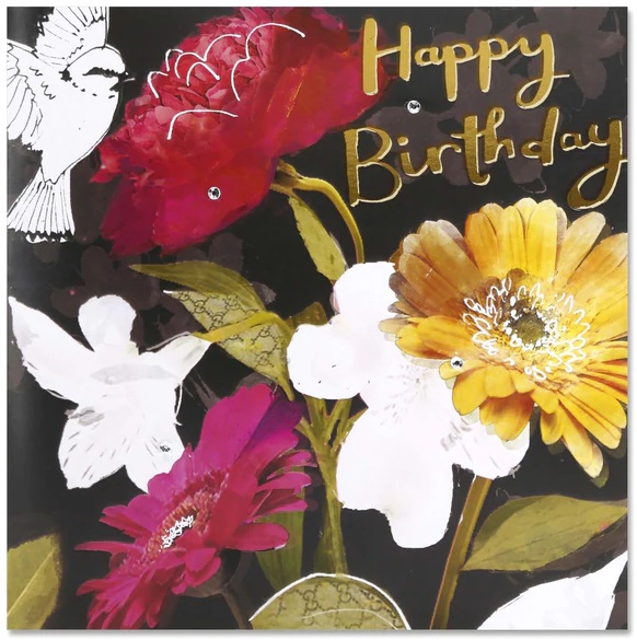 (image for) Happy Birthday Card (BOT033)