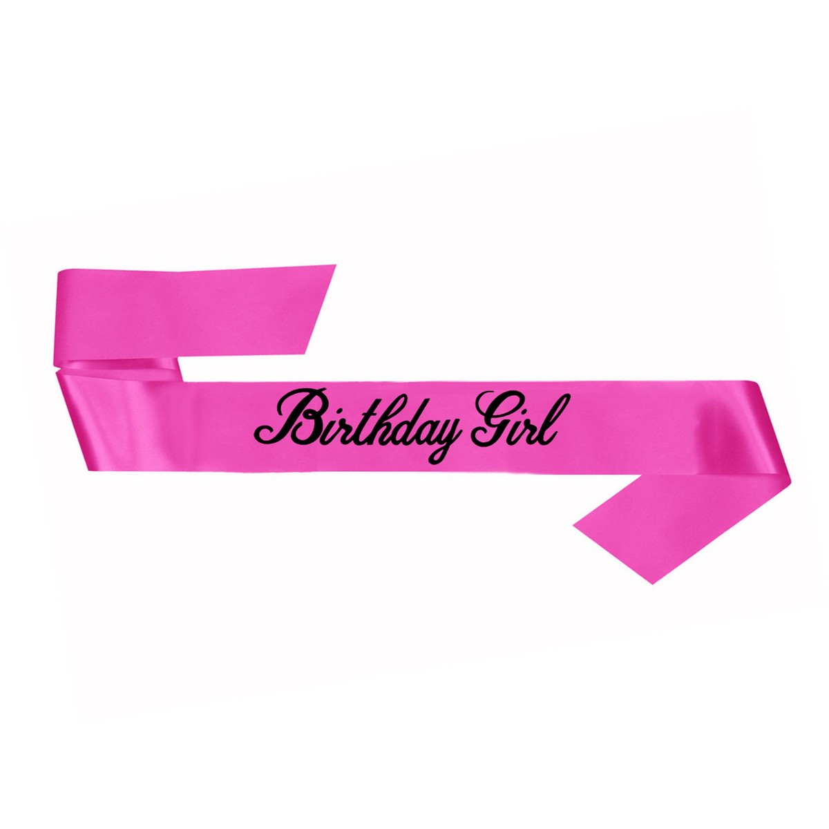 (image for) Pink Birthday Girl Sash - Click Image to Close