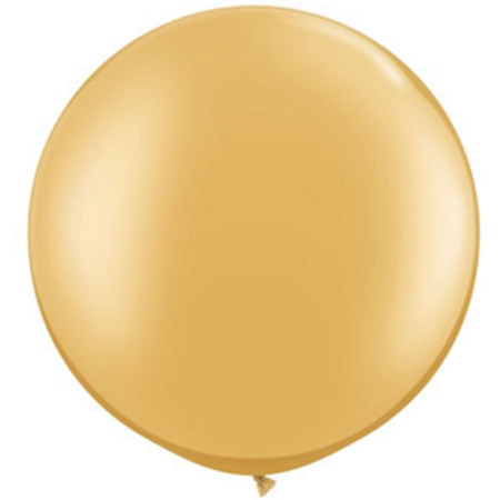 (image for) Round Latex ~ Metallic Gold (Float time 48 hrs)