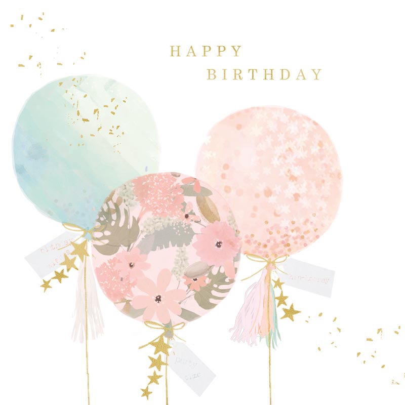 (image for) Happy Birthday Card (MEL009)