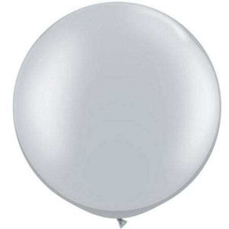 (image for) Round Latex ~ Metallic Silver (Float time 48 hrs) - Click Image to Close