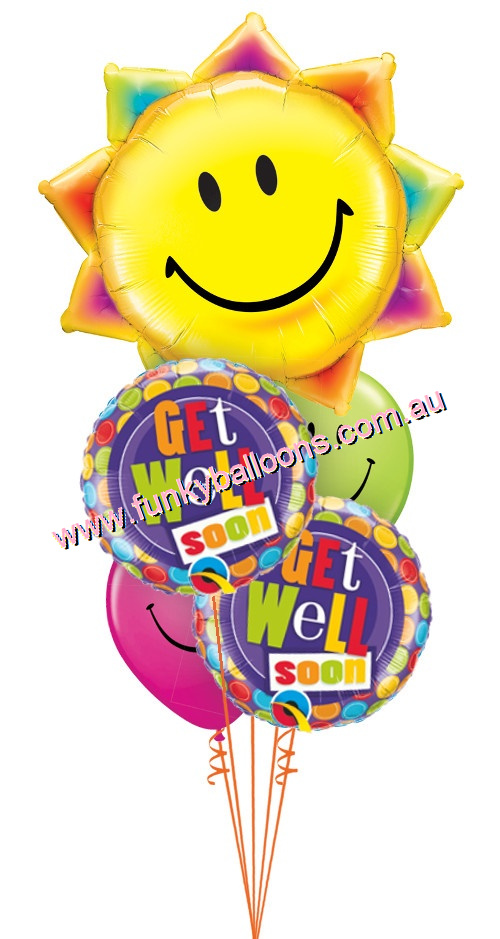 (image for) Sunny Smiling Get Well Bouquet - Click Image to Close