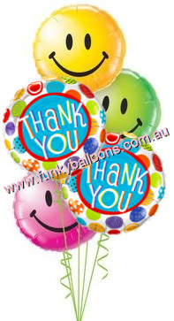 (image for) Colourful Thank You Smiles Bouquet