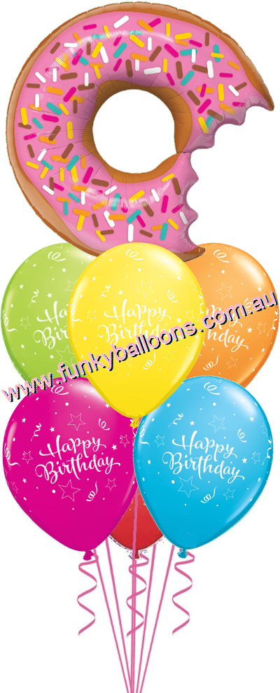 (image for) Birthday Donut Bouquet