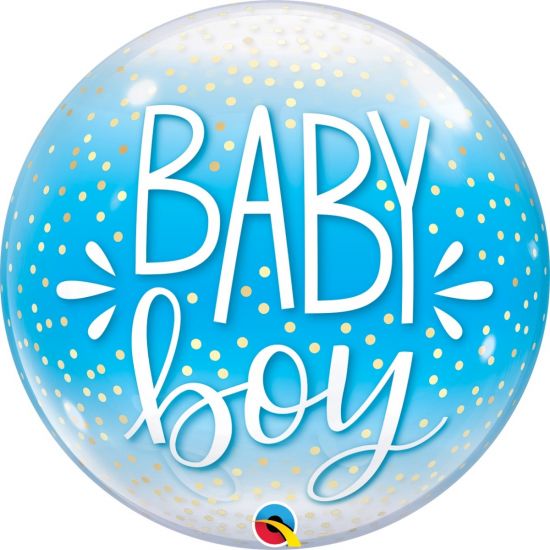 (image for) Baby Boy Blue Bubble - Click Image to Close