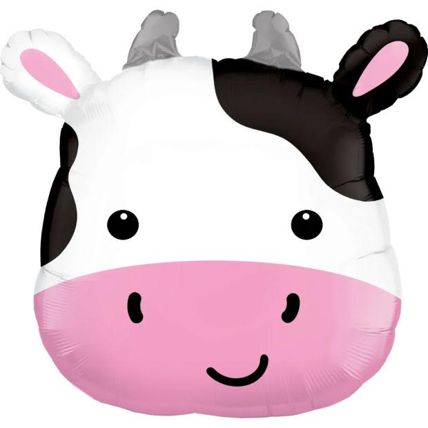 (image for) Cute Holstein Cow Supershape Foil - Click Image to Close