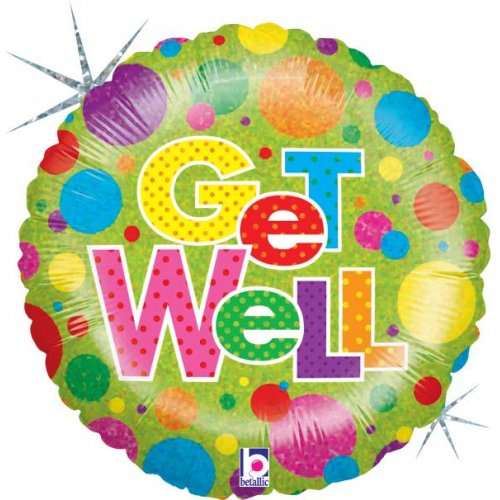 (image for) Get Well Lots A Dots Foil - Click Image to Close