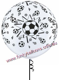 (image for) Round Latex ~ Soccer Ball (Float time 48 hrs)