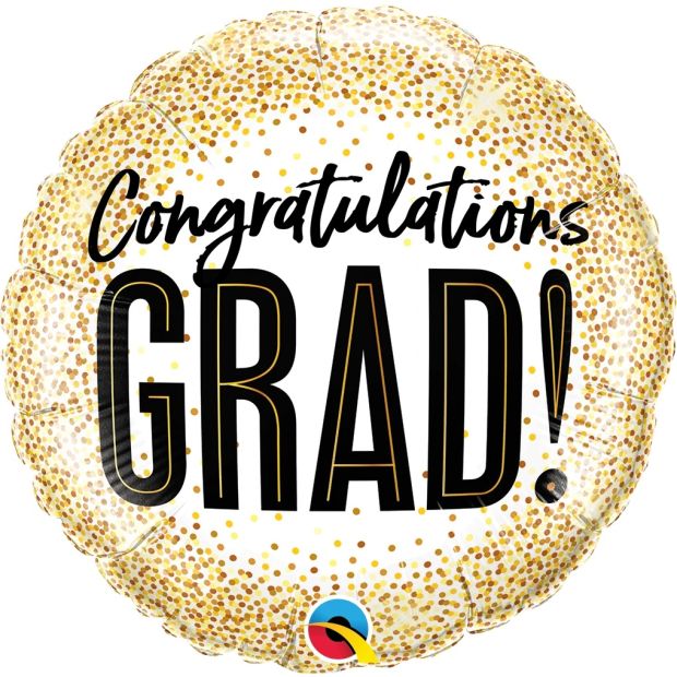 (image for) Congratulations Grad! Glitter Foil - Click Image to Close