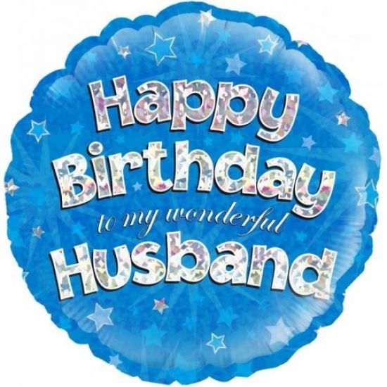 (image for) Birthday Husband Foil - Click Image to Close