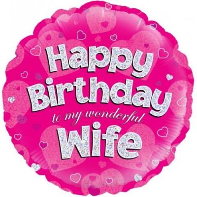 (image for) Birthday Wife Foil - Click Image to Close