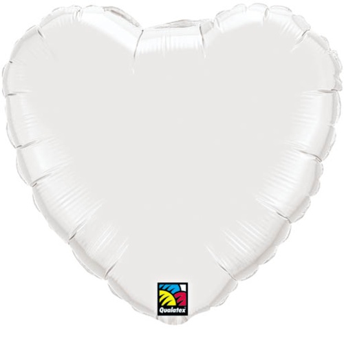 (image for) White Heart Foil - Click Image to Close