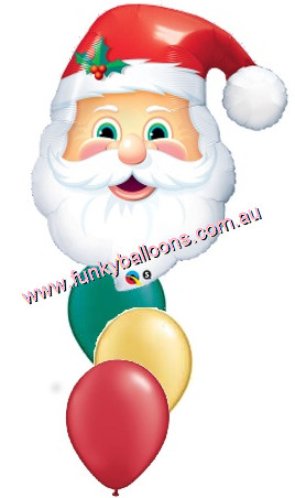 (image for) Jolly St Nick Christmas Table Bouquet - Click Image to Close