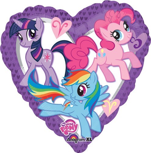 (image for) My Little Pony Heart Foil - Click Image to Close