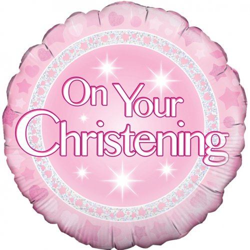 (image for) On Your Christening - Pink - Click Image to Close