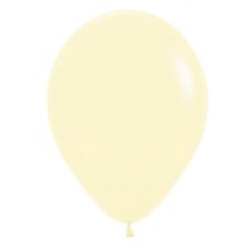 (image for) Pastel Yellow Latex Balloon (Float Time 3+ Days)