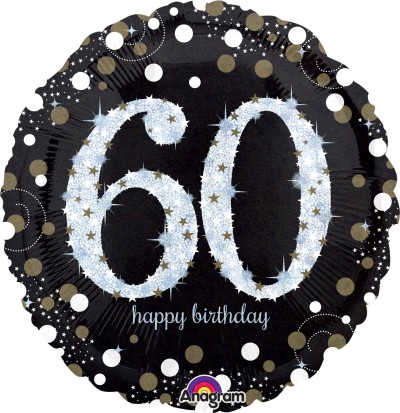 (image for) 60th Sparkling Jumbo Foil - Click Image to Close