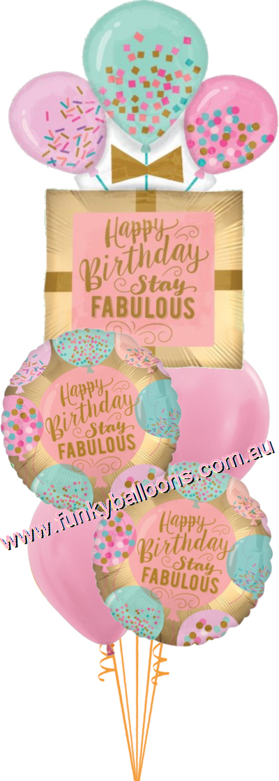 (image for) Stay Fabulous Birthday Bouquet - Click Image to Close