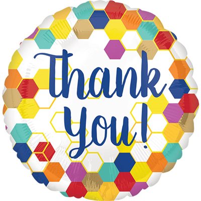 (image for) Thank You Geometric Foil - Click Image to Close