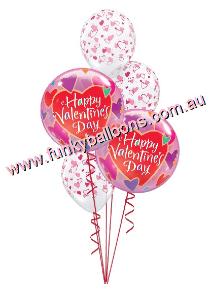 (image for) Valentine's Hearts Bouquet - Click Image to Close