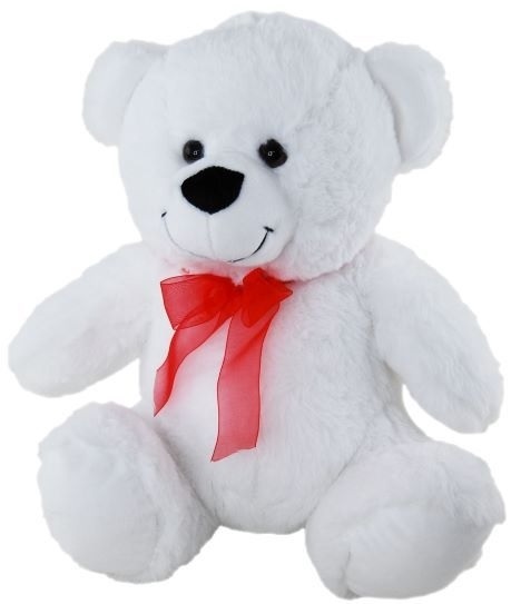 (image for) Plush Bear White (30cm) - Click Image to Close