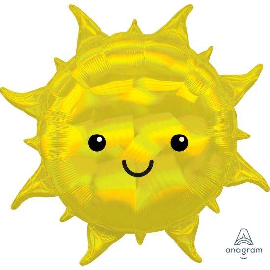 (image for) Iridescent Sun Supershape Foil