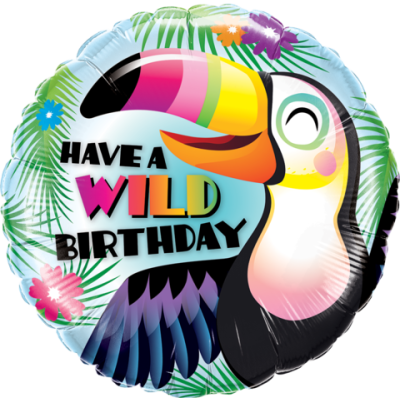 (image for) Have a Wild Birthday Toucan Foil