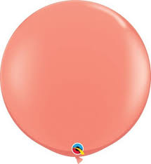 Round Latex ~ Coral (Float time 48 hrs)