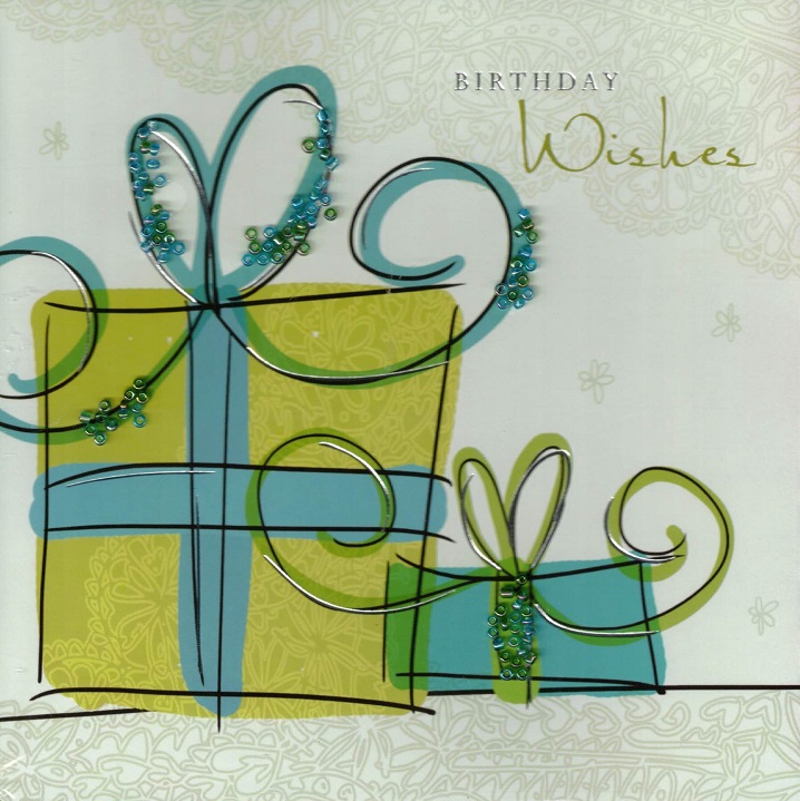 Birthday Wishes Card (BAC12073)