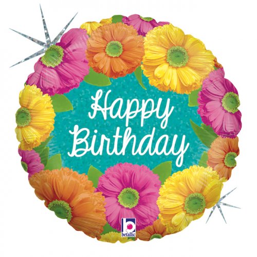 (image for) Bright Birthday Blooms Foil