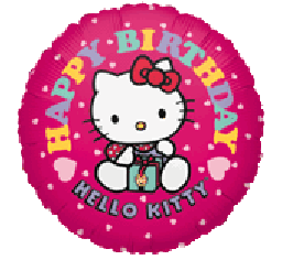 (image for) Birthday Hello Kitty Foil