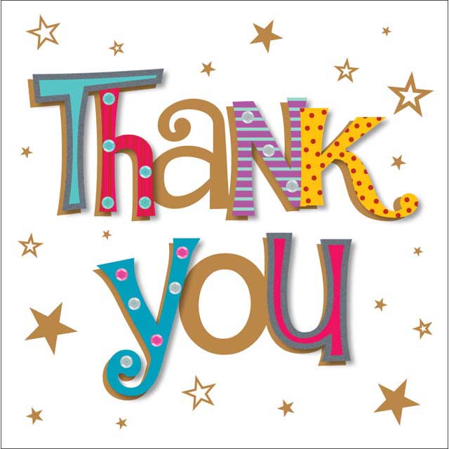 (image for) Thank You Card (MTW17) - Click Image to Close