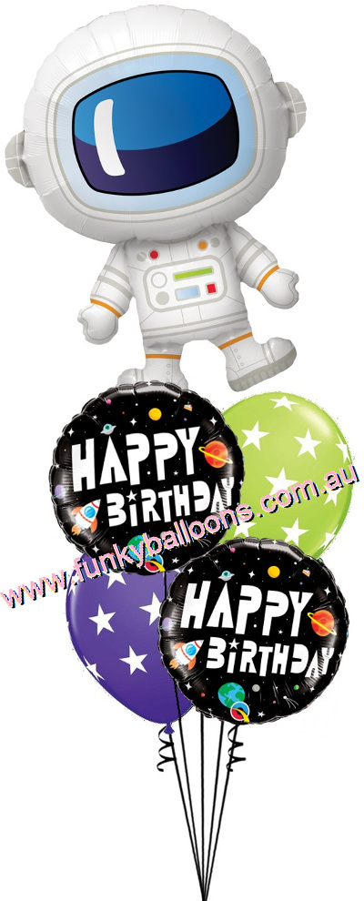(image for) Adorable Astronaut Birthday Bouquet