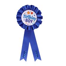 (image for) Award Ribbon Birthday Boy Badge