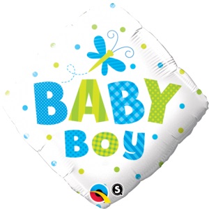 (image for) Baby Boy Dragonfly Foil