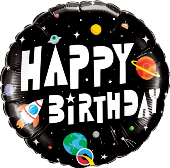 (image for) Birthday Astronaut Foil