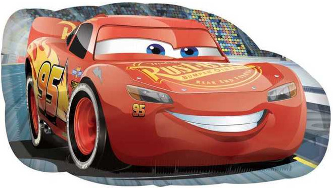 (image for) Cars Lightning McQueen Supershape Foil