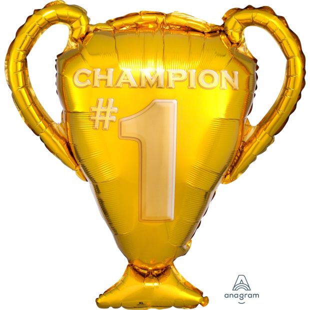 (image for) Trophy #1 Champion Supershape Foil