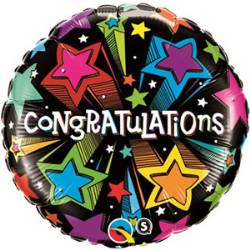 (image for) Congratulations Shooting Stars Foil