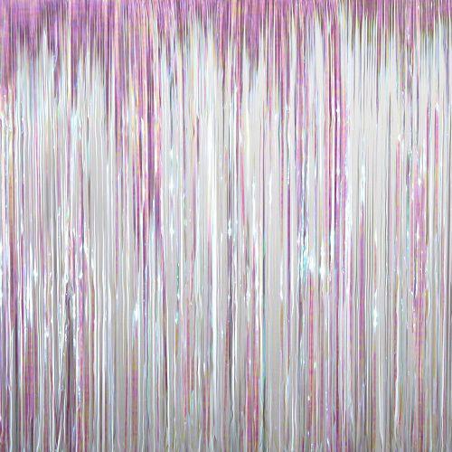 Plastic Door Curtain - Iridescent