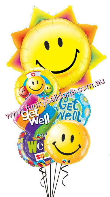 (image for) Get Well Sun + Smiles Bouquet