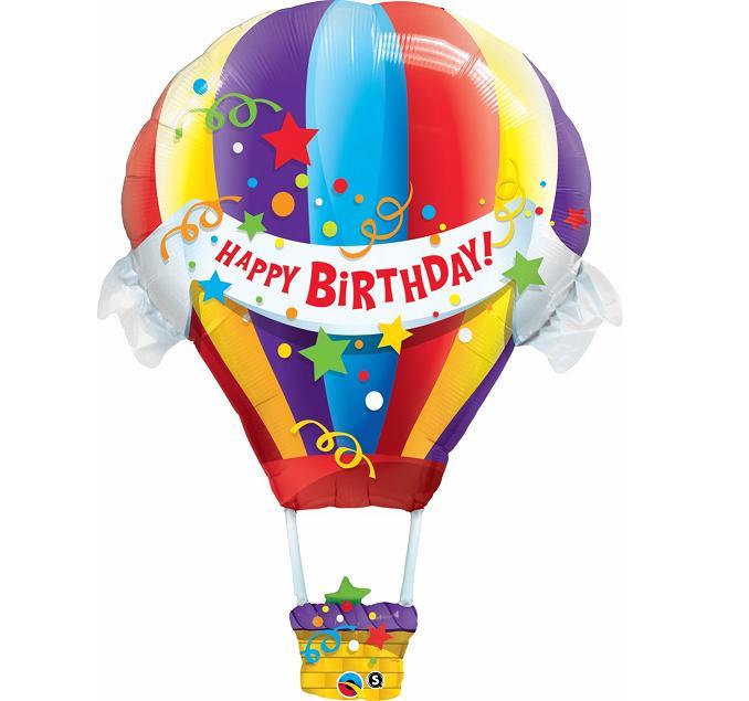 (image for) Hot Air Balloon Supershape Foil