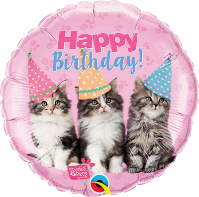(image for) Kittens with Party Hats Foil