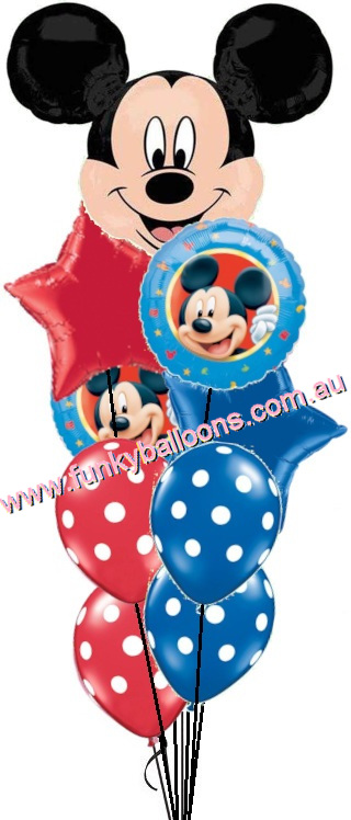 Mickey Mouse Polka Dots Bouquet