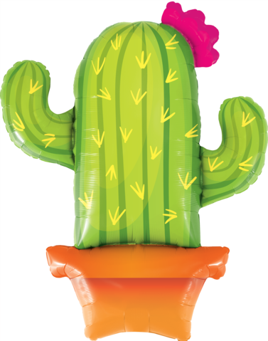 (image for) Potted Cactus Supershape Foil