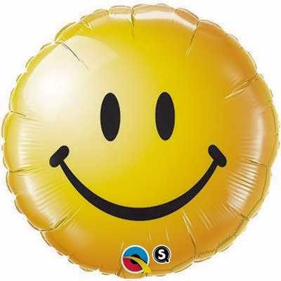 (image for) Yellow Smile Face Foil