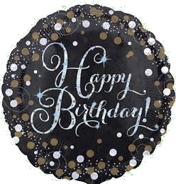 (image for) Happy Birthday Sparkling Foil